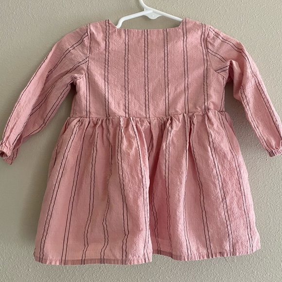 Cotton long sleeve 6-9month dress - Picture 2 of 6